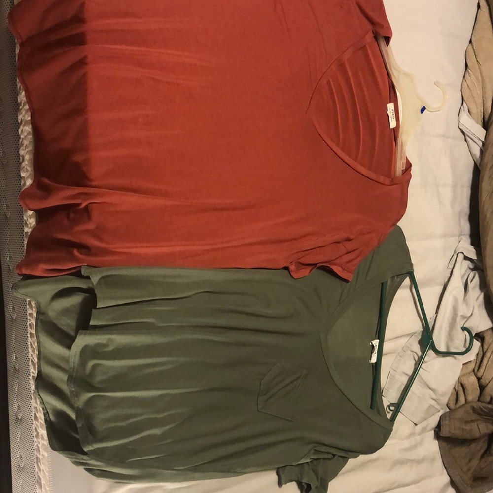 Two large Pico shirts.  NWOT.